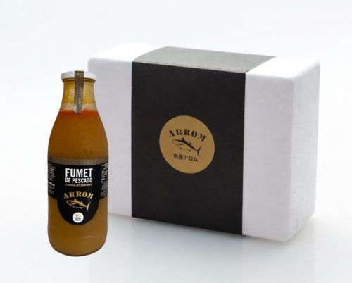 Fumet de pescado y marisco artesanal (950 ml)