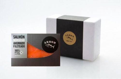Salmón noruego ahumado (100 g)